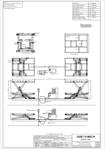 Lift Detail | PDF | Technical Drawing | Civil Engineering